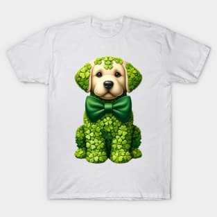 Clover Labrador Retriever Dog St Patricks Day T-Shirt